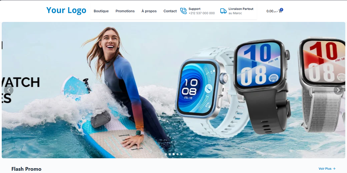 Electronics & Tech Store Template Thumbnail